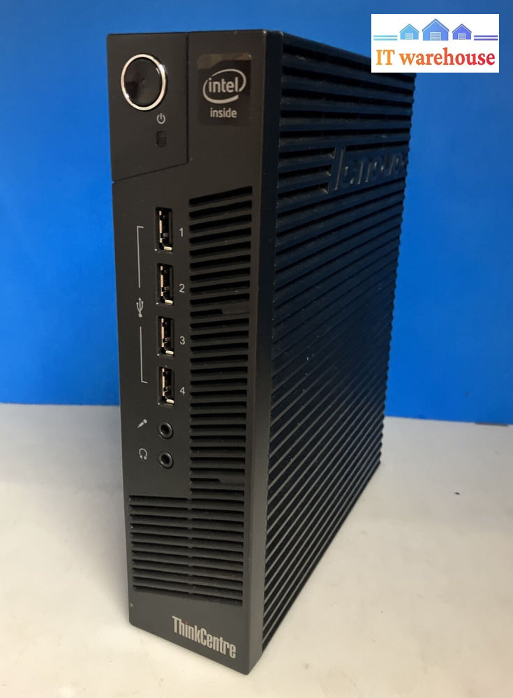 Lenovo Thinkcentre M32 Sff Desktop Intel Celeron 847 Cpu 4Gb Ram 8Gb Ssd Xp ~