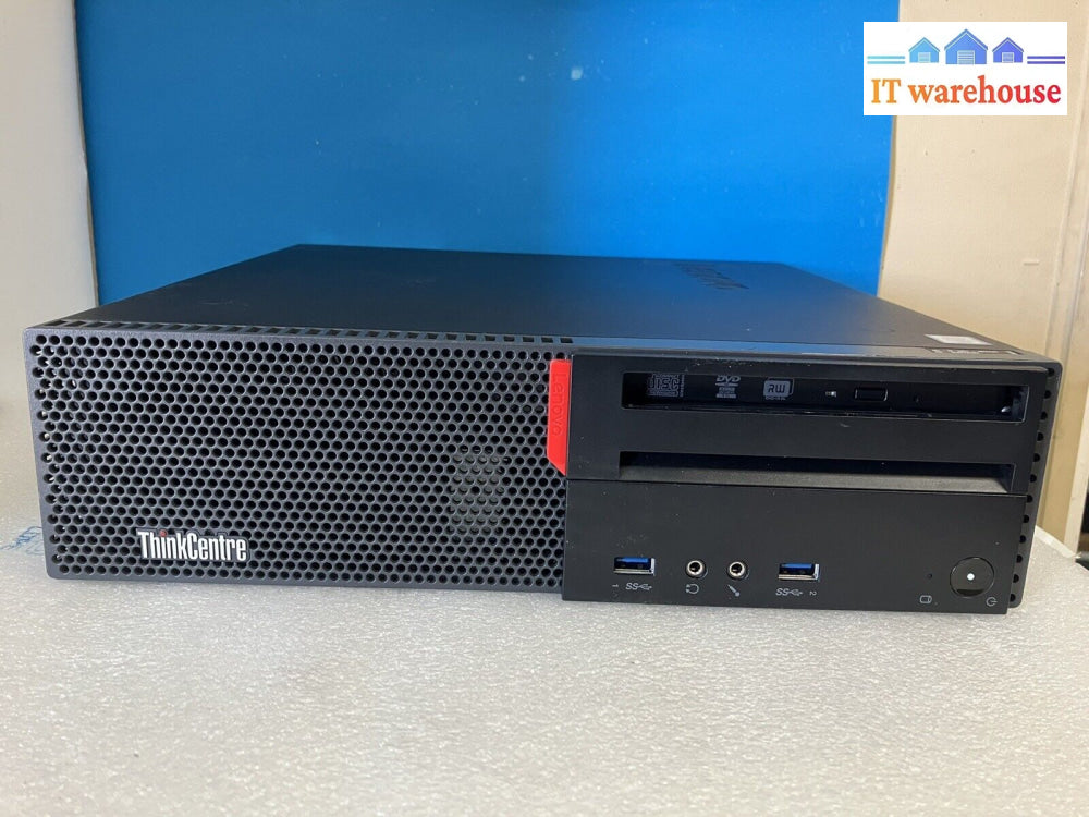 ~Lenovo Thinkcentre M700 Desktop Pc I7-6700 3.4Ghz / 8Gb Ram 240Gb Ssd Win10