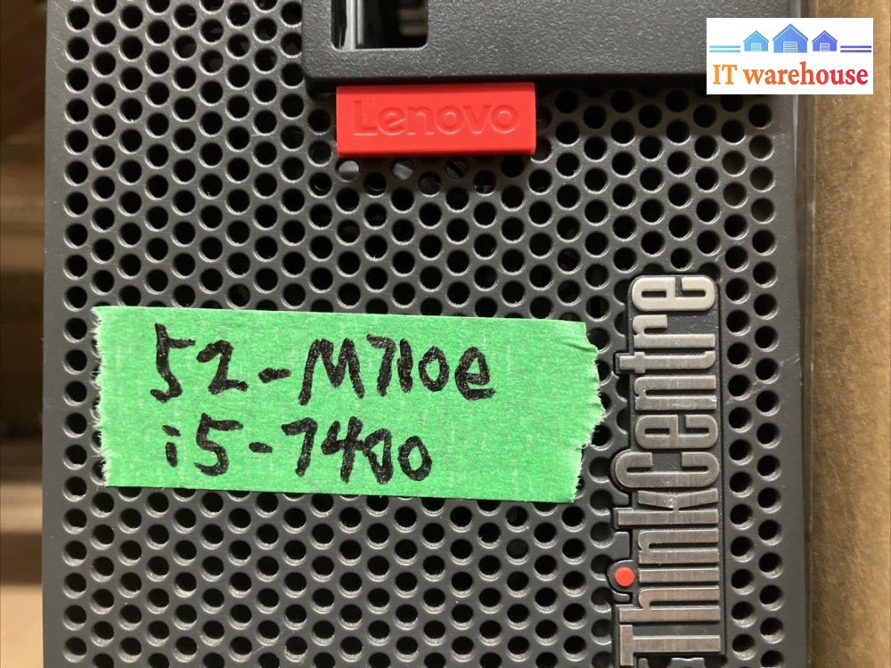 Lenovo Thinkcentre M710E Sff Desktop With Intel I5-7400 Cpu 8Gb Ram 480Gb Ssd~