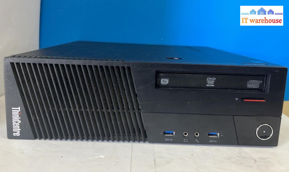 Lenovo Thinkcentre M83 Sff Desktop Pc Intel I7-4770 Cpu / 16Gb Ram 250Gb Ssd ~