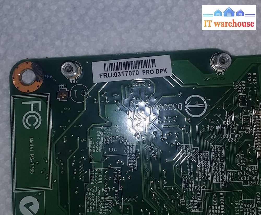 Lenovo Thinkcentre M92Z Motherboard 03T7070 Pro Dpk @@@