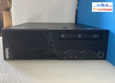 ~ Lenovo Thinkcentre M93P Desktop Pc I7-4770 3.4Ghz 32Gb Ram 240Gb Ssd + 1Tb Hdd