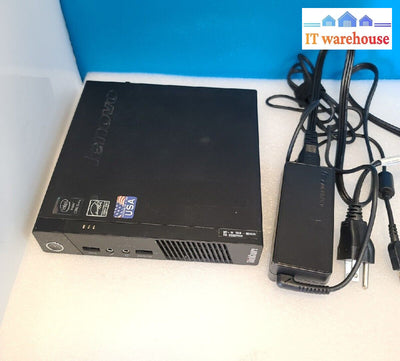 Lenovo Thinkcentre M93P Tiny Pc W/ I5-4570T 2.90Ghz/ 8Gb Ram/500Gb Hdd/Win10