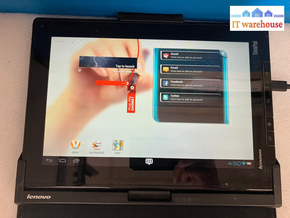 ~Lenovo Thinkpad 03X6354 10’ Android Tablet 60Gb Storage 183827F (Bad Battery)