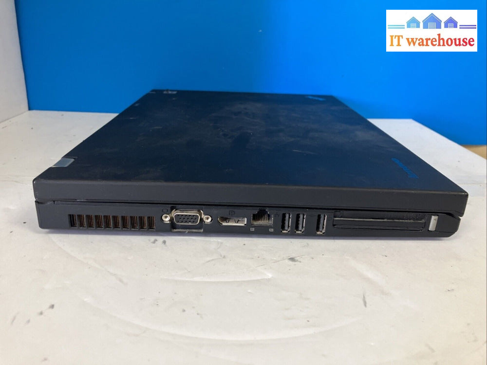 Lenovo Thinkpad T500 15.4’ Laptop Intel C2D Cpu 3Gb Ram 320Gb Hdd (No Battery) ~