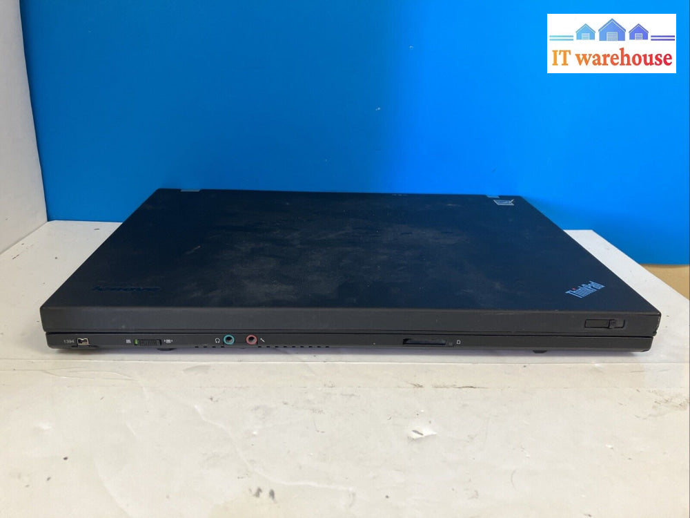 Lenovo Thinkpad T500 15.4’ Laptop Intel C2D Cpu 3Gb Ram 320Gb Hdd (No Battery) ~