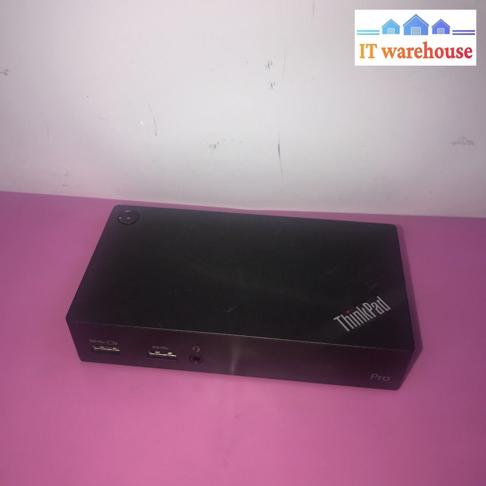 Lenovo Thinkpad Usb 3.0 Pro Dock Type: 40A7 (Ac Adapter Is Optional)