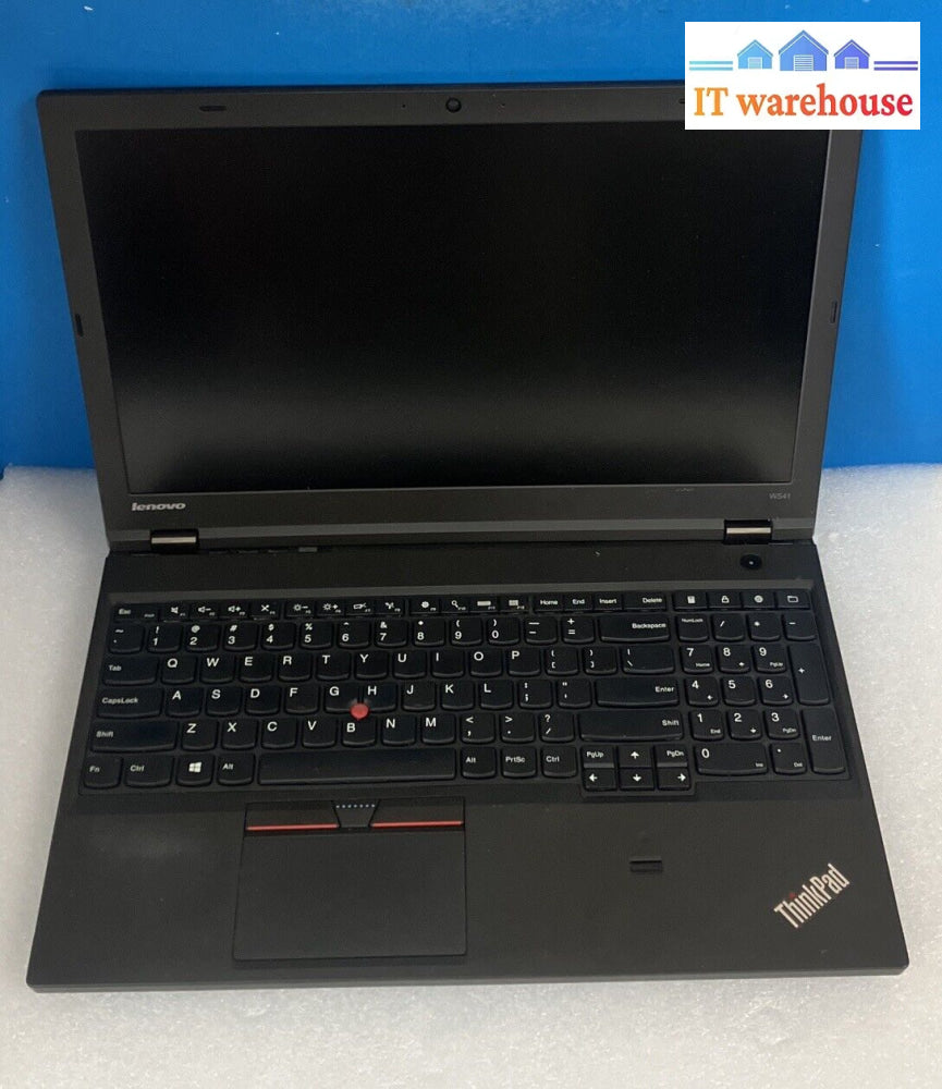 Lenovo Thinkpad W541 15.6’ Laptop I7-4810Mq /8Gb Ram /240Gb Ssd (Bad Bat Read)~