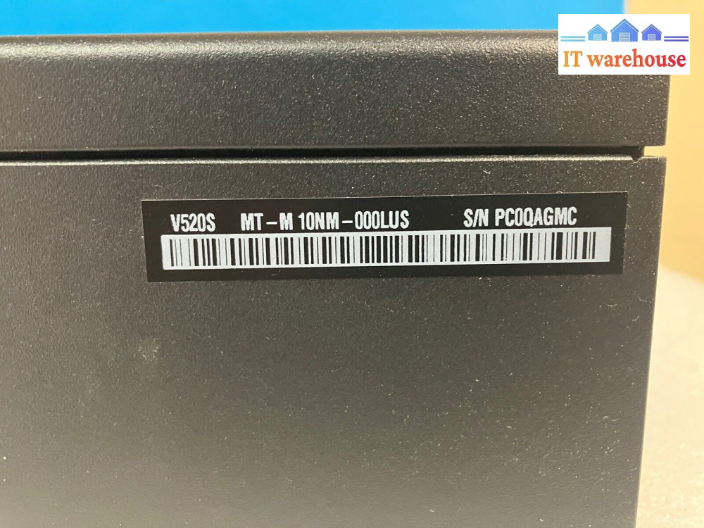 ~ Lenovo V520S-08Ikl Desktop Core I5-7400 3.0Ghz 12Gb Ram 240Gb Ssd Win 10 Pro