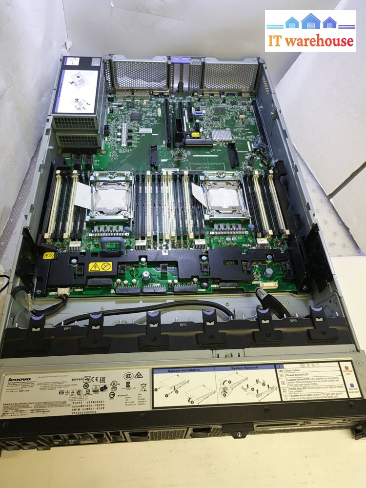 - Lenovo X3650 M5 Server Barebone Moyherboard W/Case (No Cpu/Ram/Hdd/ Psu)