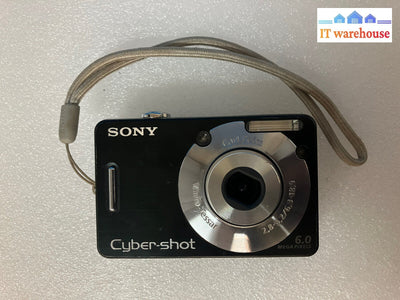 ~ (Lens Bad For Parts) Sony Cyber-Shot Dsc-W50 Carl Zeiss Vario-Tessar Camera