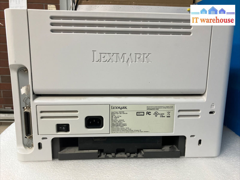 Lexmark Ms310D Duplex Monochrome Laser Printer Tested/Working ~