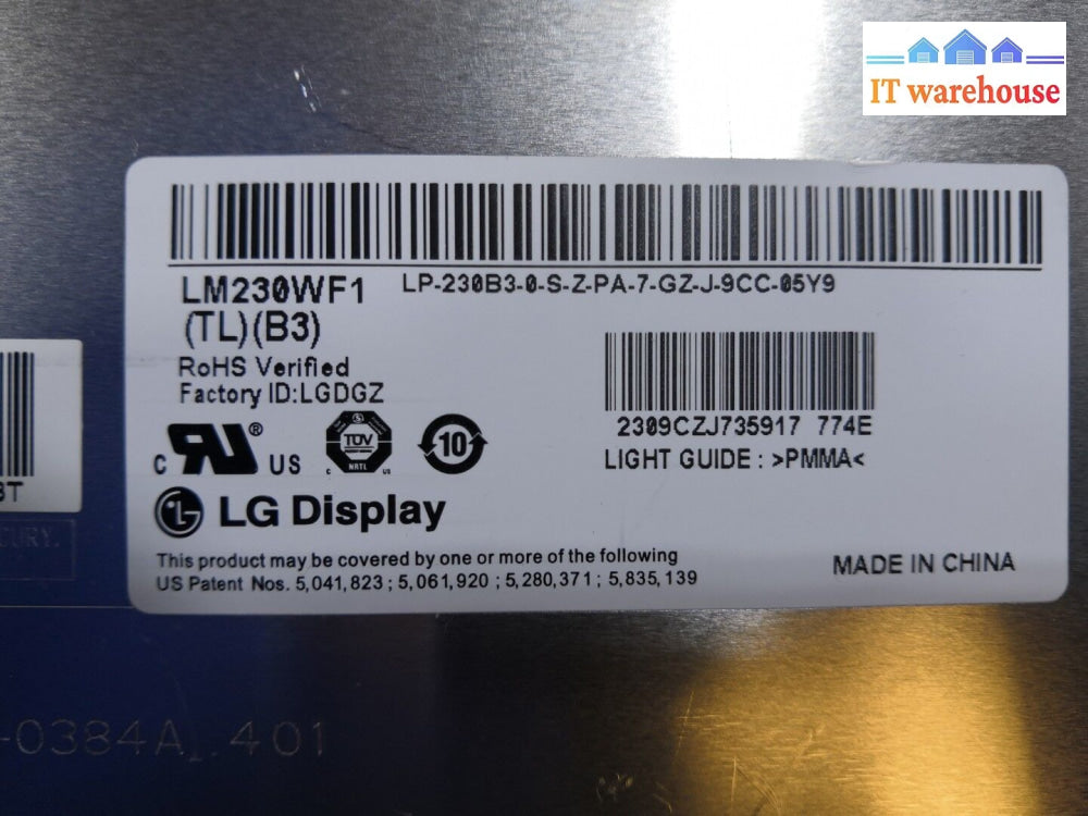 + Lg 23’ Lm230Wf1 (Tl)(B3) Touchscreen Fhd Lcd @