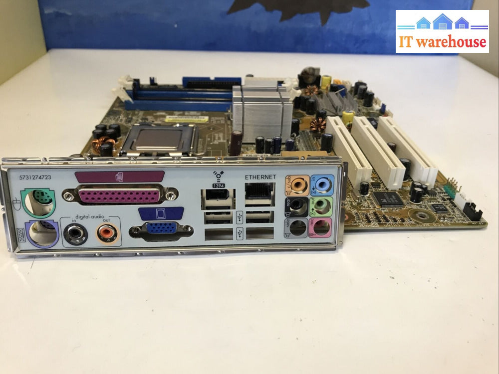 Lga775 Ptgd-La Rev. 1.0 Motherboard With P4 2.93Ghz Cpu For Hp A1106N Tested