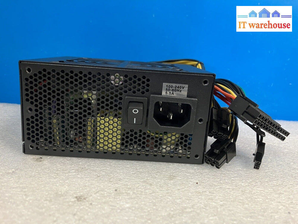 ~ (Like New) Akasa 350W Micro Atx Power Supply Ak-Ps035Af01 W/ Cables & Cord