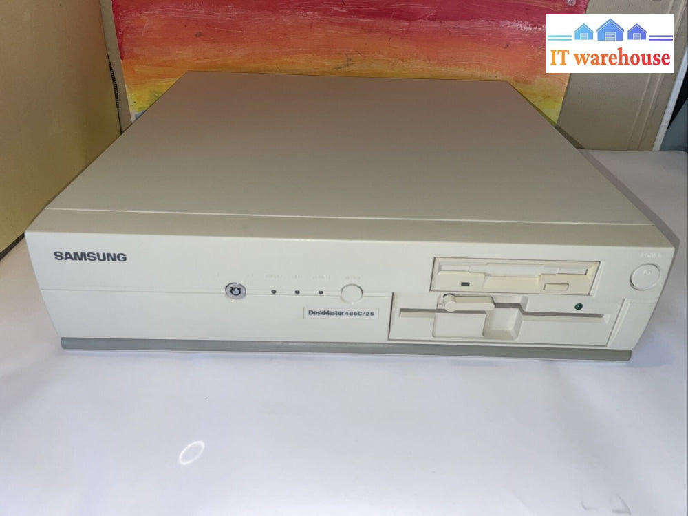 Like New ~ Vintage Samsung Deskmaster 486C/25 Pc