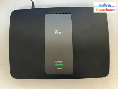 ~ Linksys Cisco Ea6400 Ac1600 1300 Mbps Gigabit Dual Band Wifi Router W/ Adapter