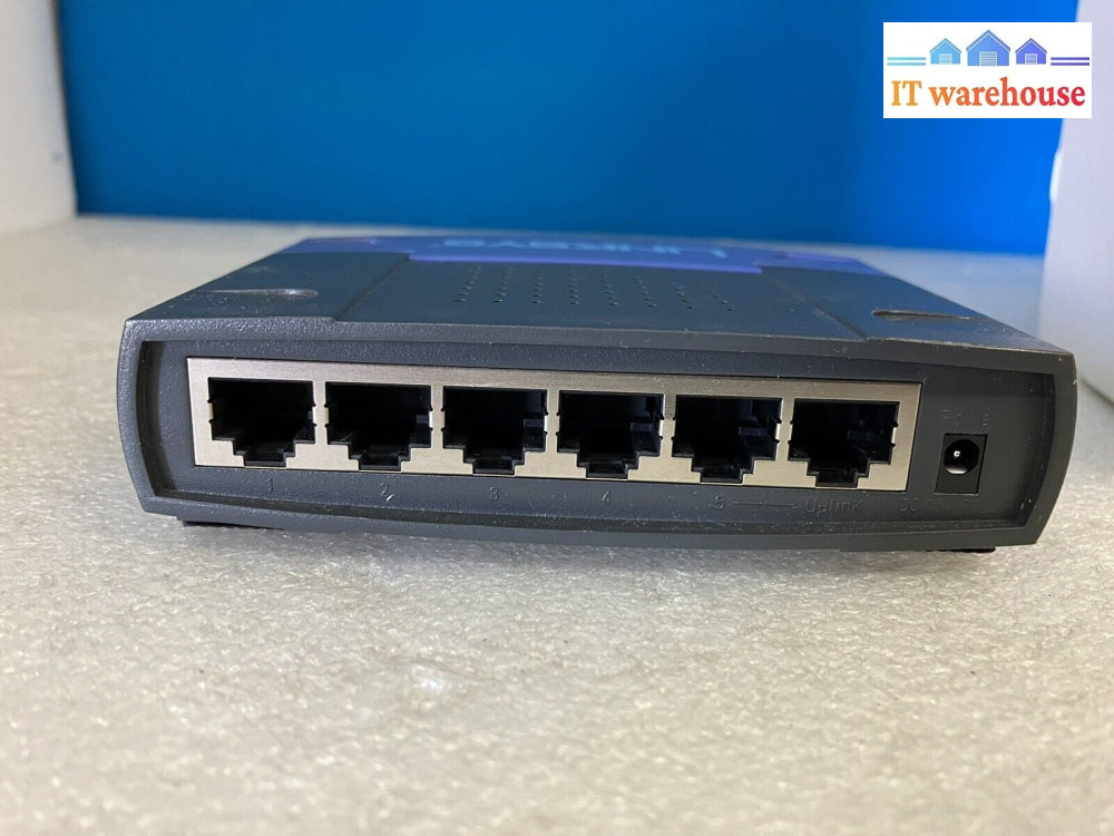 ~ Linksys Ezxs55W 5-Port Workgroup Switch 10/100 Etherfast