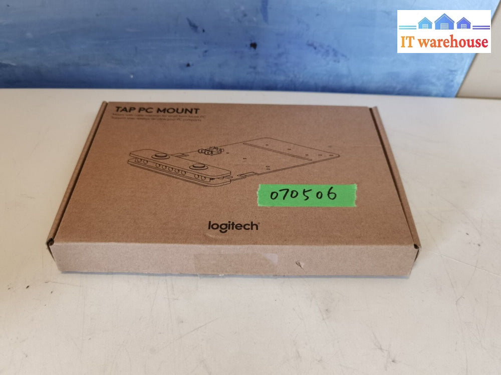 $ Logitech 939-001825 Tap Pc Mount -New Open Box-