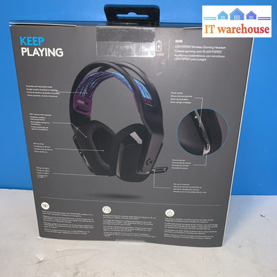 Logitech G535 Lightspeed Wireless Dolby Atmos Gaming Headset - Black