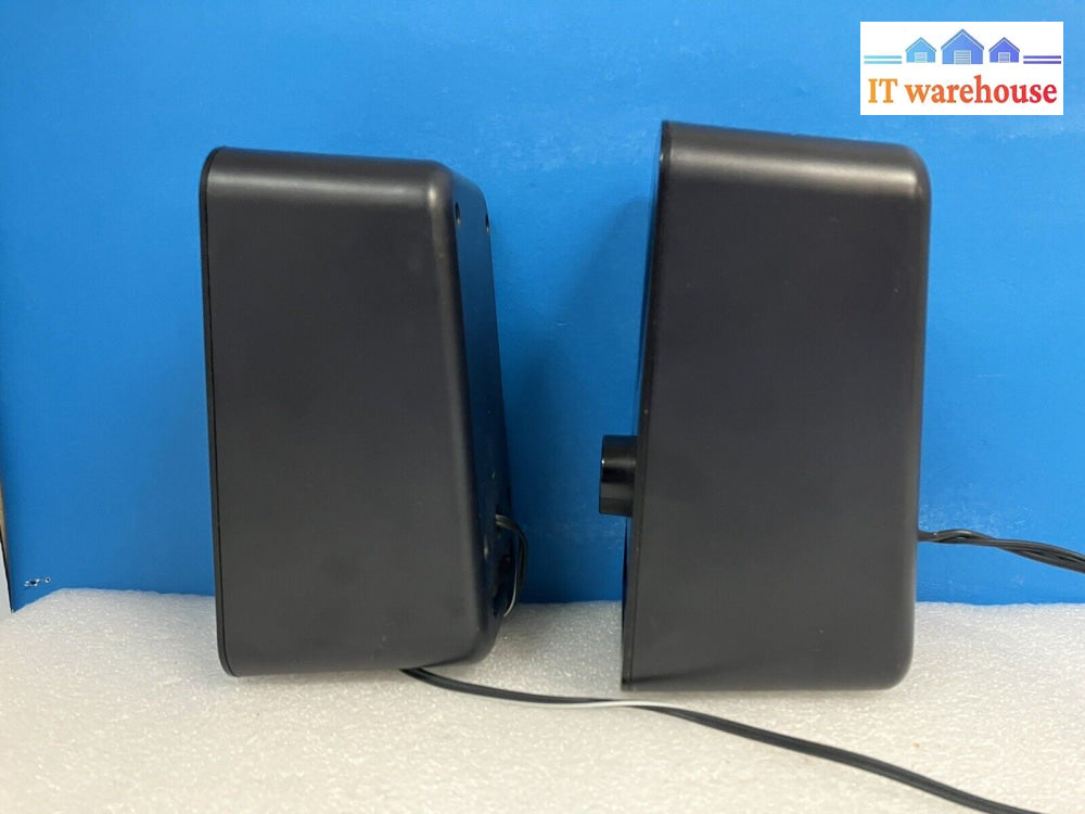 ~Logitech Z150 2.0 Channel Computer Wired Speaker System S-00134 *Tested/Working