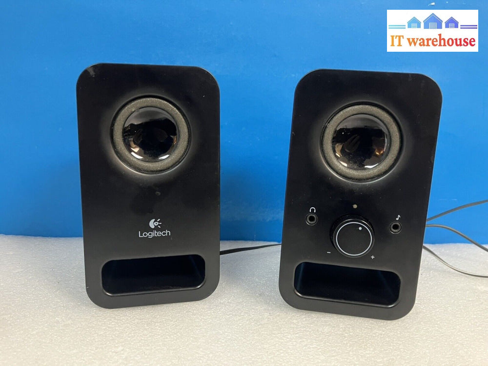 ~Logitech Z150 2.0 Channel Computer Wired Speaker System S-00134 *Tested/Working