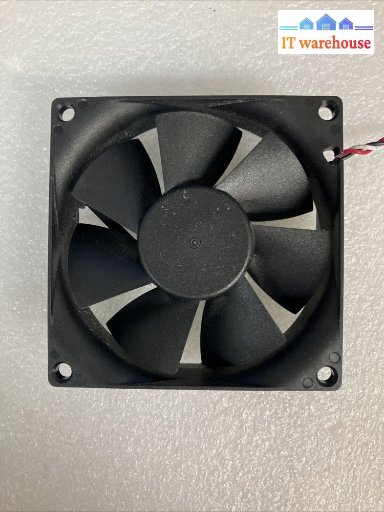 (Lot 10X) Dynaeon Df128025Sl-3 Top Motor (8X8X2.5 Cm) Dc12V 0.17A 3-Wire Fan ~