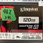 Lot 15X Kingston Ssdnow V300 2.5’ 120Gb Sata Ssd Hard Drive (1000 Days Remain) ~