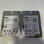 Lot 2 Dell Seagate St300Mm0006 300Gb 10K 6Gbps Sff Serial Sas Hard Disk Drive