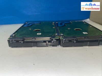 Lot 2 Dell Seagate St300Mm0006 300Gb 10K 6Gbps Sff Serial Sas Hard Disk Drive