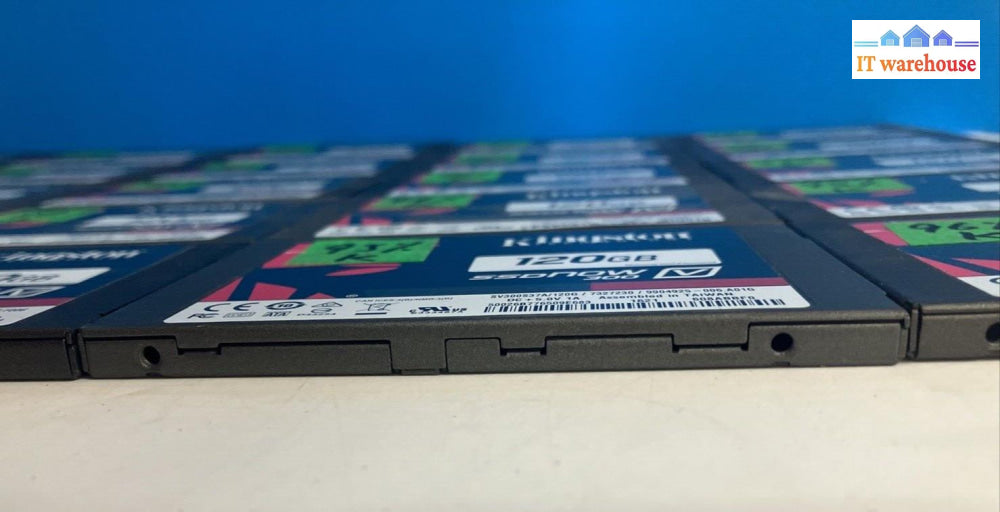 Lot 25X Kingston Ssdnow V300 2.5’ 120Gb Sata Ssd Hard Drive (1000 Days Remain) ~