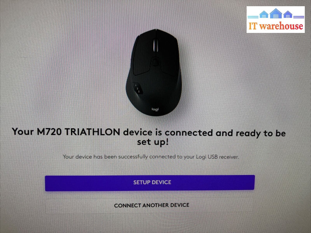 (Lot 2X) Logitech M720 Triathlon Multi-Device Wireless Mouse With Usb Receiver ~