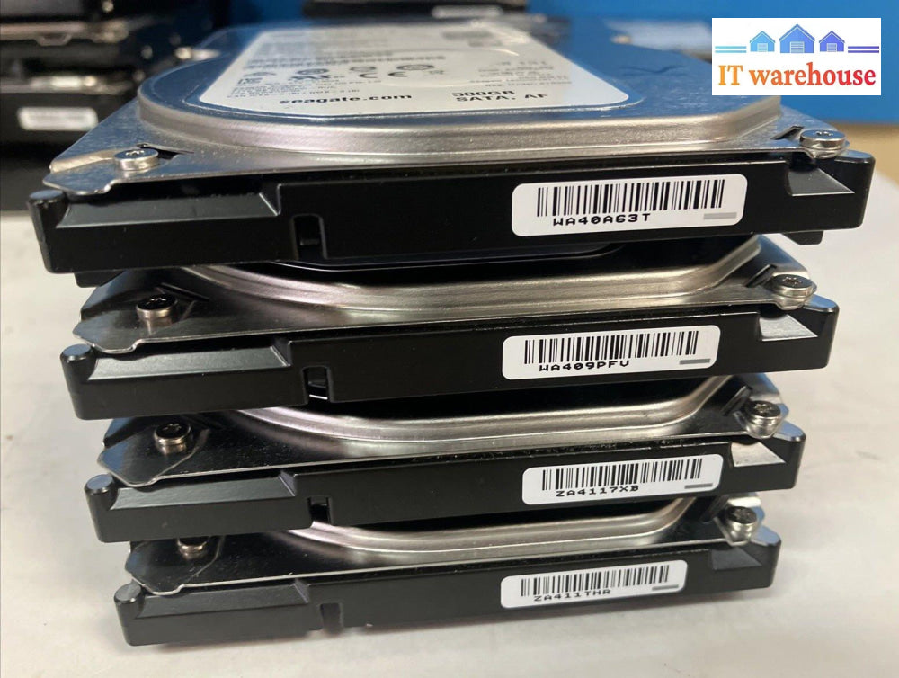 (Lot 4) Seagate 500Gb St500Dm002 Sata 3.5’ Hdd 1Sb10A-021 (1000 Days Remaining)~