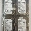 (Lot 4X) Seagate Barracuda St1000Dm003 Sata 1Tb 3.5’ Hdd (1000 Days Remaining) ~