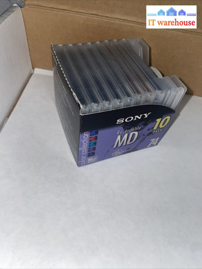 Lot 8 Sony Md Recordable Digital Audio Mini Disc 74 Japan