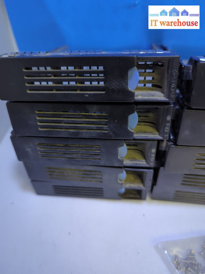 Lot Of 10 Chenbro 3.5 Sata/Sas Drive Caddy Rm11803-10A W/Screws -