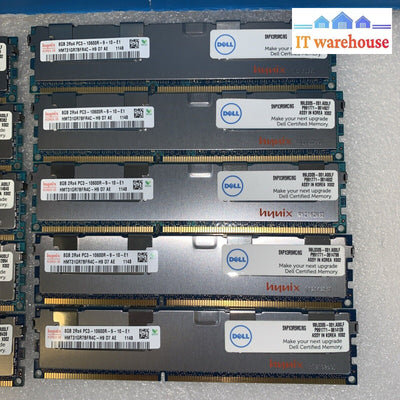 (Lot Of 10) Hynix Hmt31Gr7Bfr4C-H9 8Gb 2Rx4 Pc3-10600R Ddr3-1333Mhz Server Ram