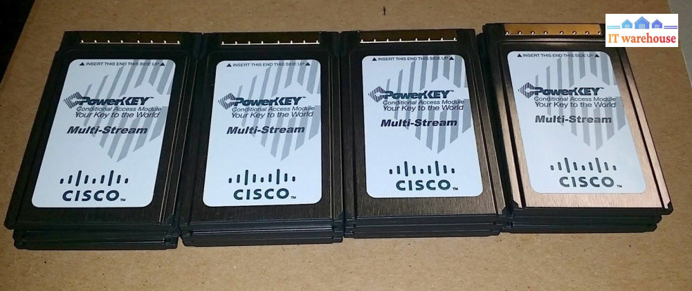 Lot Of 12 Cisco Scientific Atlanta Pkm 803 Powerkey Multi-Stream Cable Card