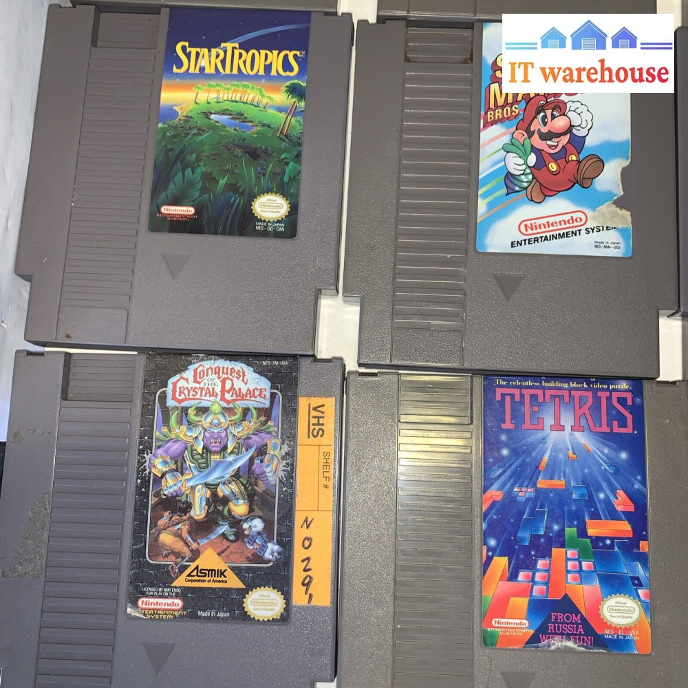 Lot Of 15 Vintage Nintendo Video Games