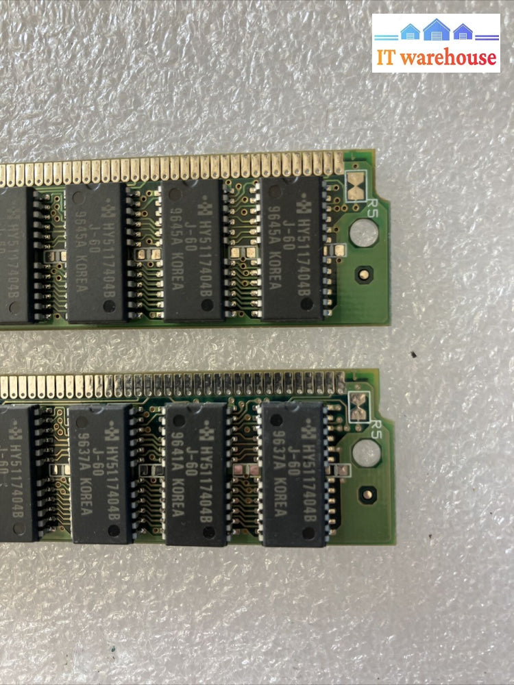 Lot Of 2 16Mb Edo 72Pin Sim Memory (Xr-Simm72 16Edo)