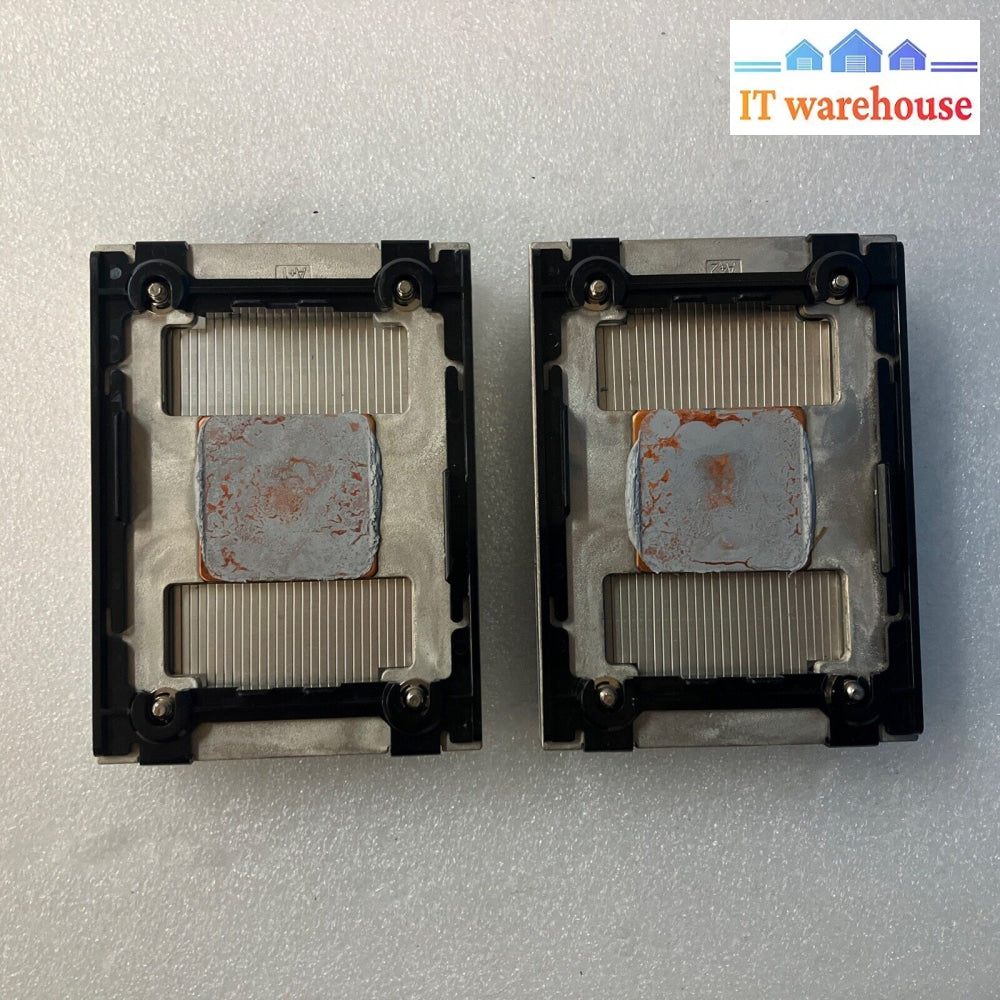 ~(Lot Of 2) 734040-001 Cpu Heatsink For Hp Proliant Server 735506-001 715816-002