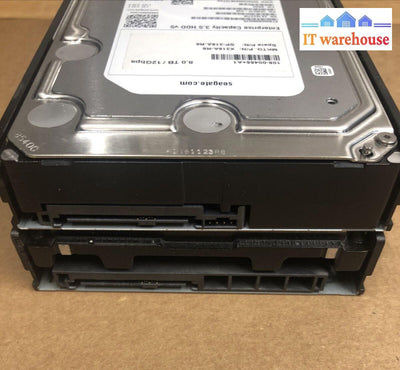 + Lot Of 2 8Tb Hard Drive Huh728080Al5204/St8000Nm0075 (For Parts)