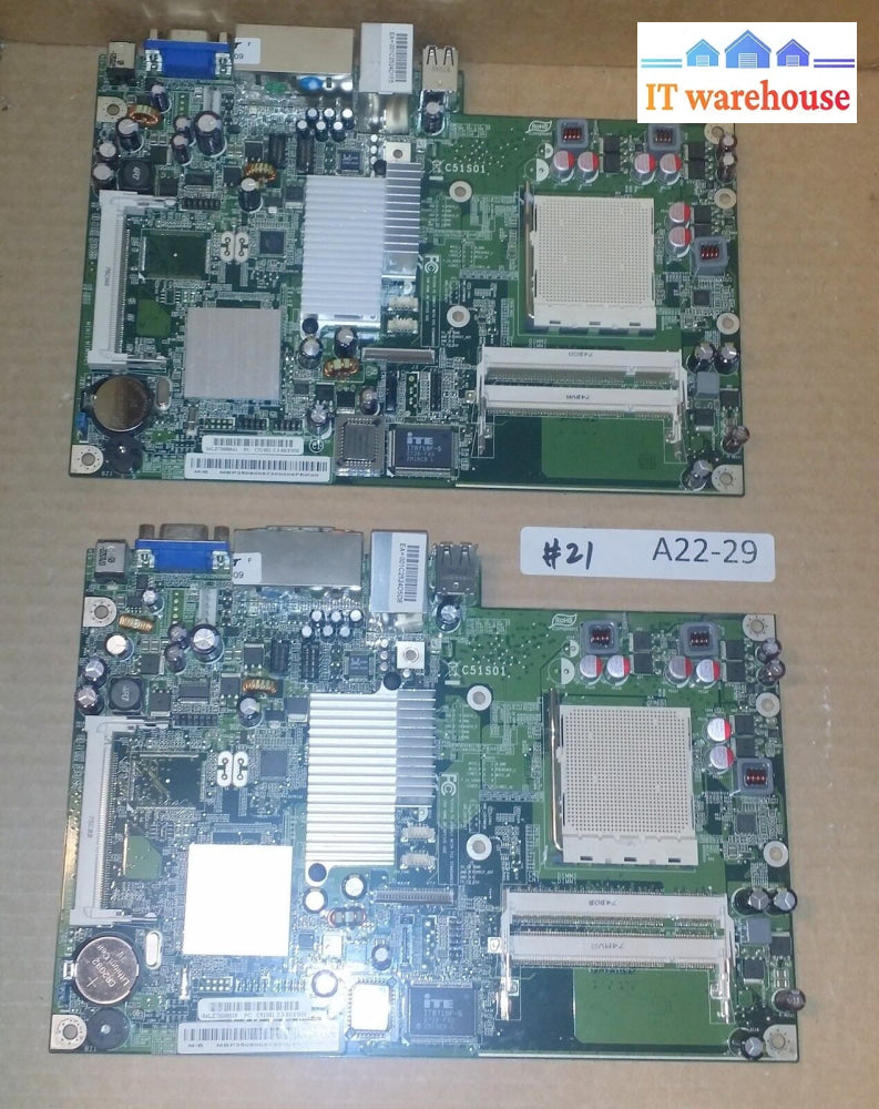 Lot Of 2 Aspire Ap1000 C51S01 3 8Kswh Motherboard