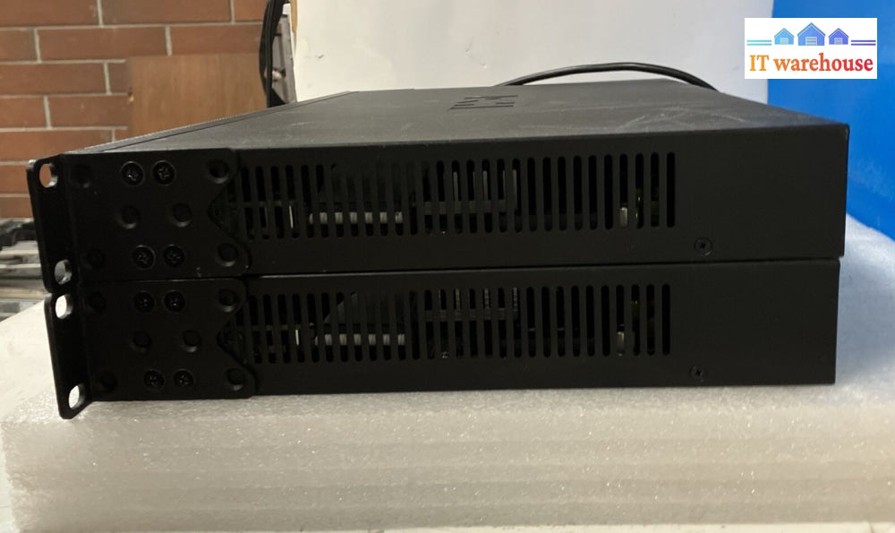 (Lot Of 2) Dell 0Vt1Gd Powerconnect 5524 24-Port Poe Ethernet Network Switch ~