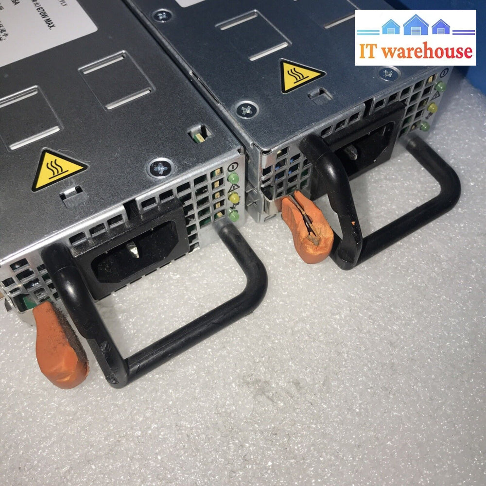 Lot Of 2 Dell Poweredge 1950 Server D670P-S0 Psu Hy105 670W Power Supply