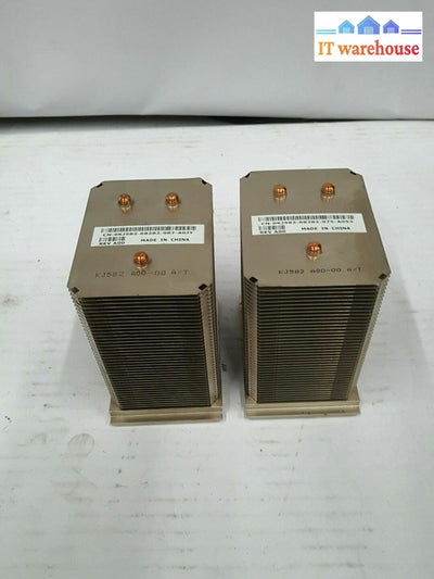 - Lot Of 2 Dell Poweredge 820/830/840/1800/T300 Server Cpu Heatsink Kj582 @@@