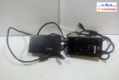 - Lot Of 2 Dve Ac Power Supply Dsa-0301-05 E 5V 4.0A (4 Pins)