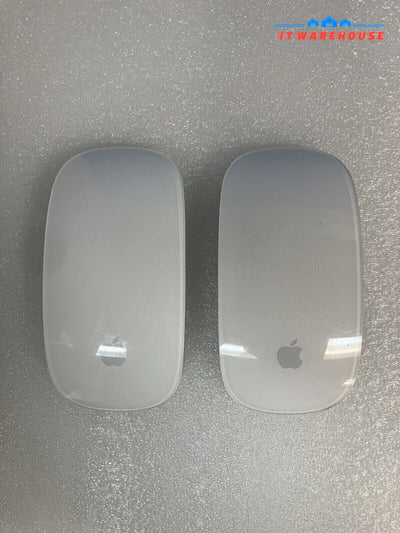 Lot Of 2 Genuine Apple Magic Mouse Wireless Bluetooth A1296 *Tested / Working