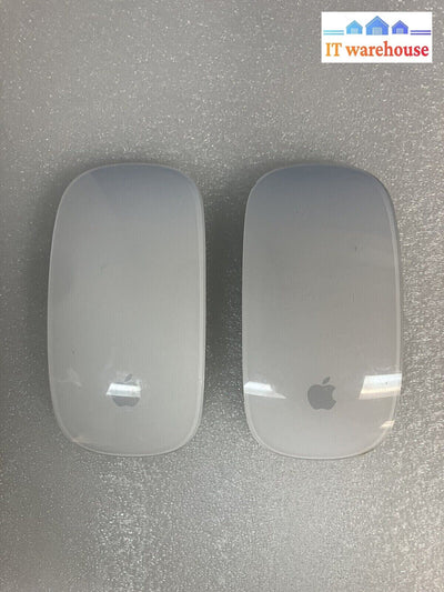 Lot Of 2 Genuine Apple Magic Mouse Wireless Bluetooth A1296 *Tested / Working