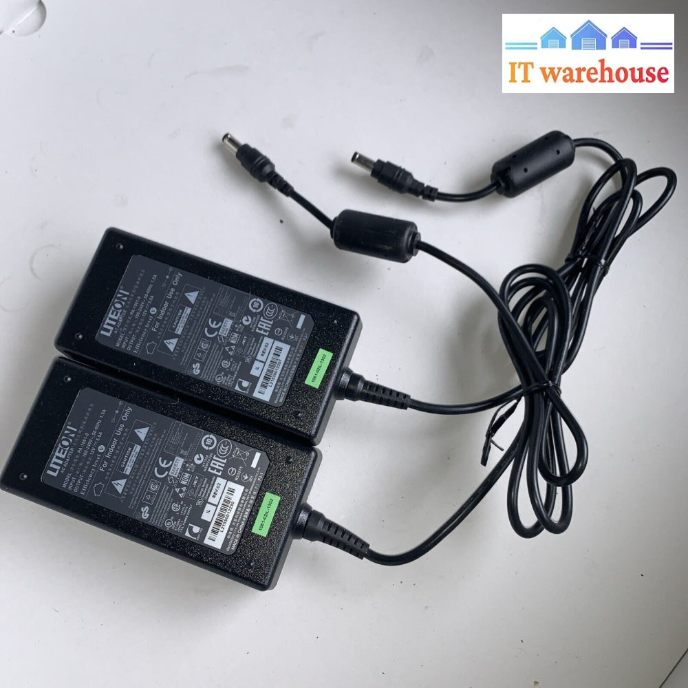 Lot Of 2 Genuine Liteon Pa-1061-0 Ac Adapter 12V 5A Power Supply 60W